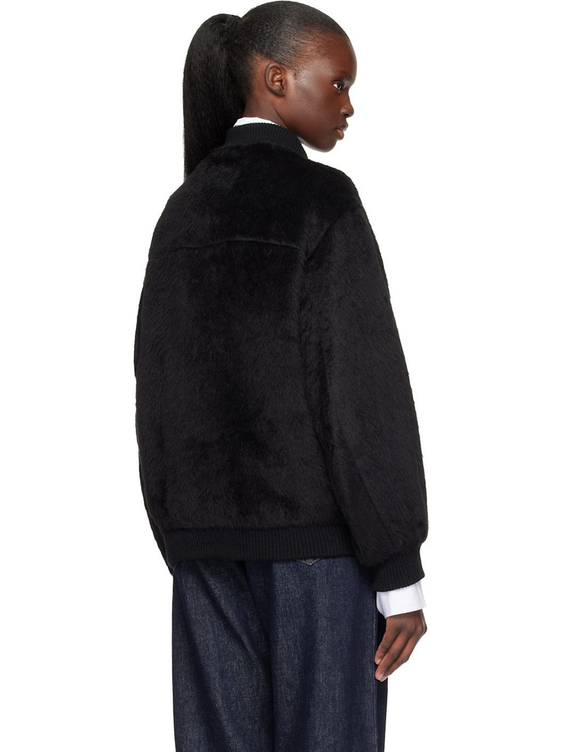 Black Suri Bomber Jacket 3