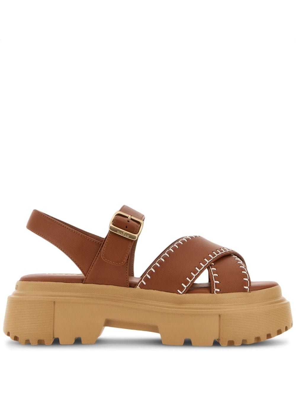 H644 leather sandals - 1
