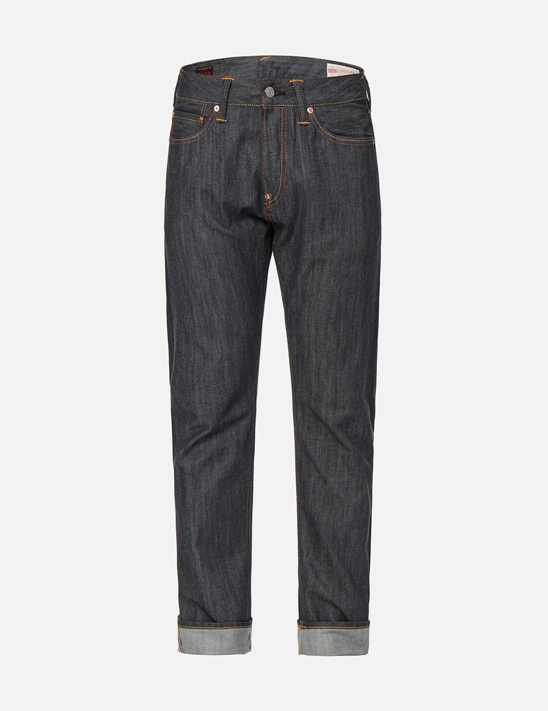 DAICOCK PRINT WITH EMBROIDERED KAMON CARROT FIT JEANS #2017 2