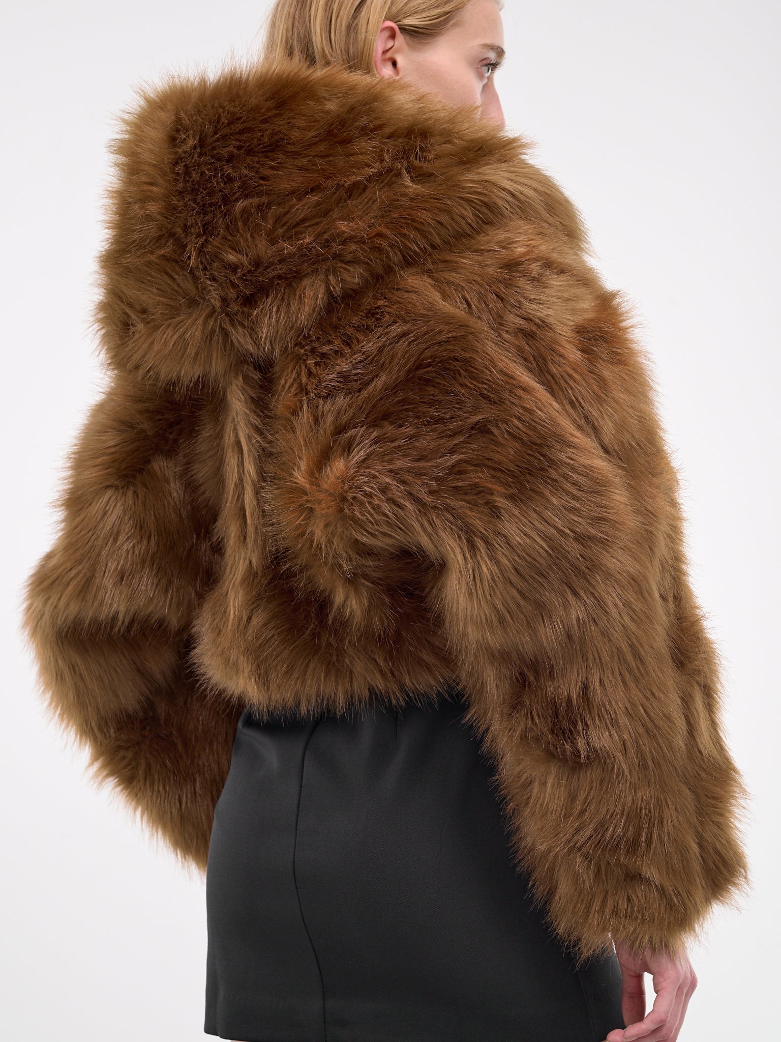Vicinity Cropped Fur Jacket - 5