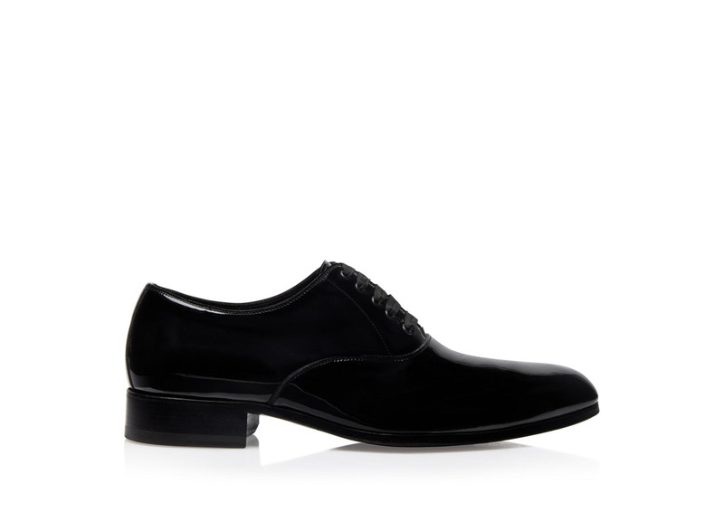 PATENT LEATHER EDGAR EVENING LACE UP - 1