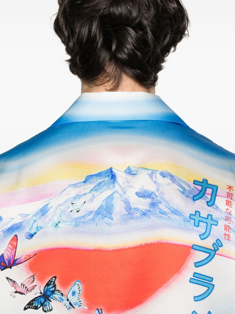 Teacher butterfly landscape shirt - 5