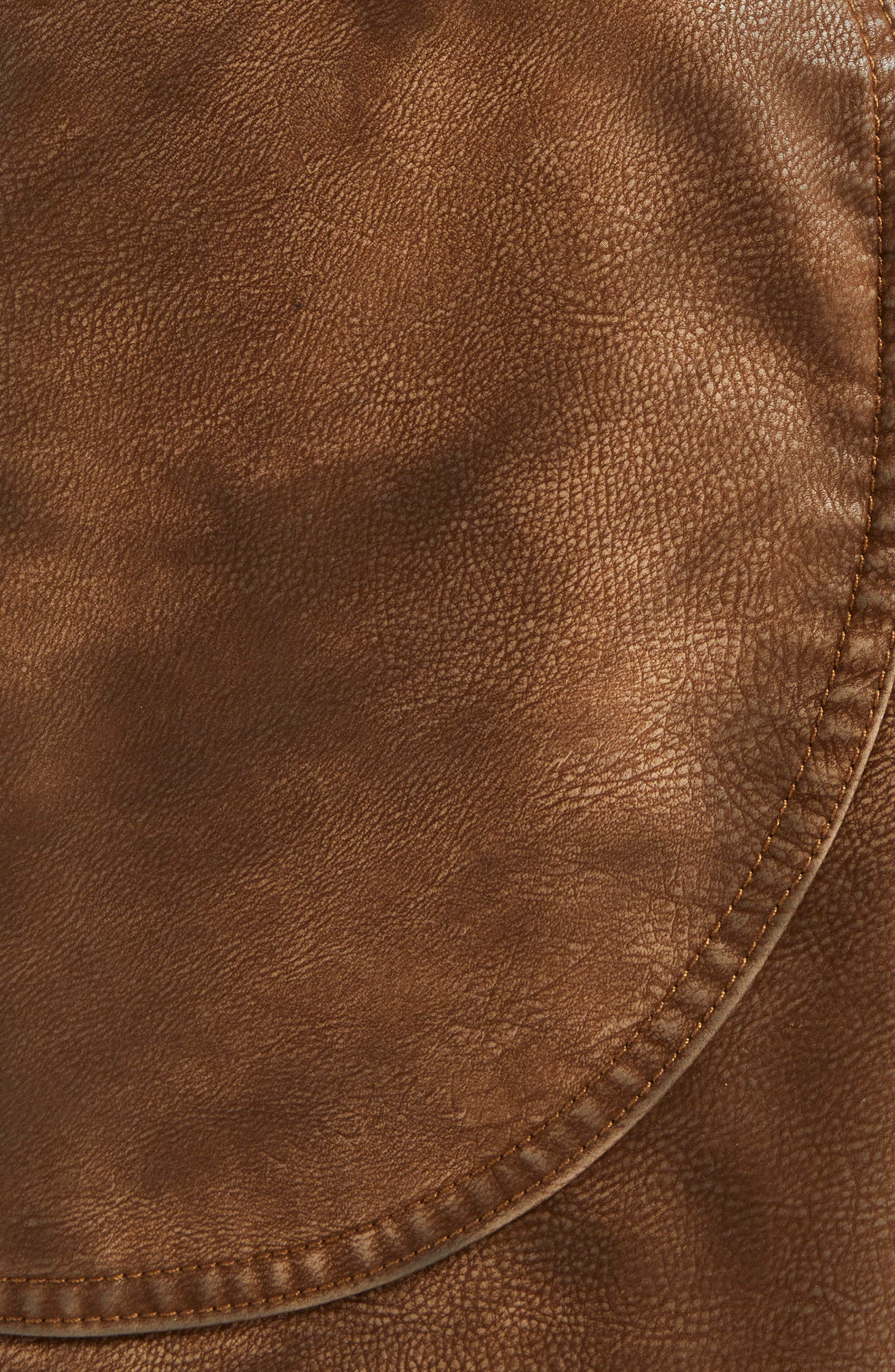 Isabel Marant Étoile Kelvina Faux Leather Pants in Tabacco at Nordstrom - 7