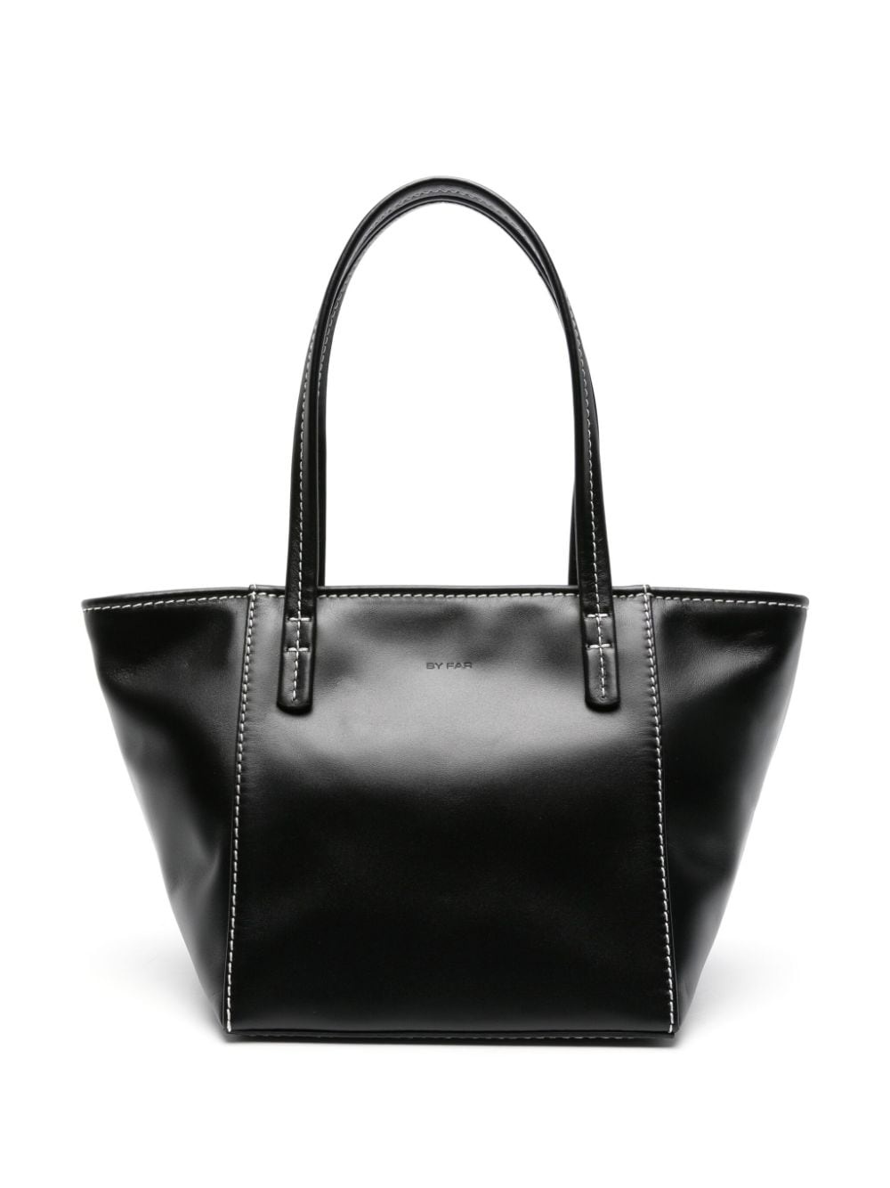 Bar leather tote bag - 1