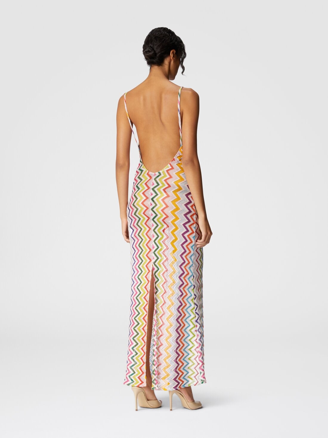 Long cover-up with open back - 3