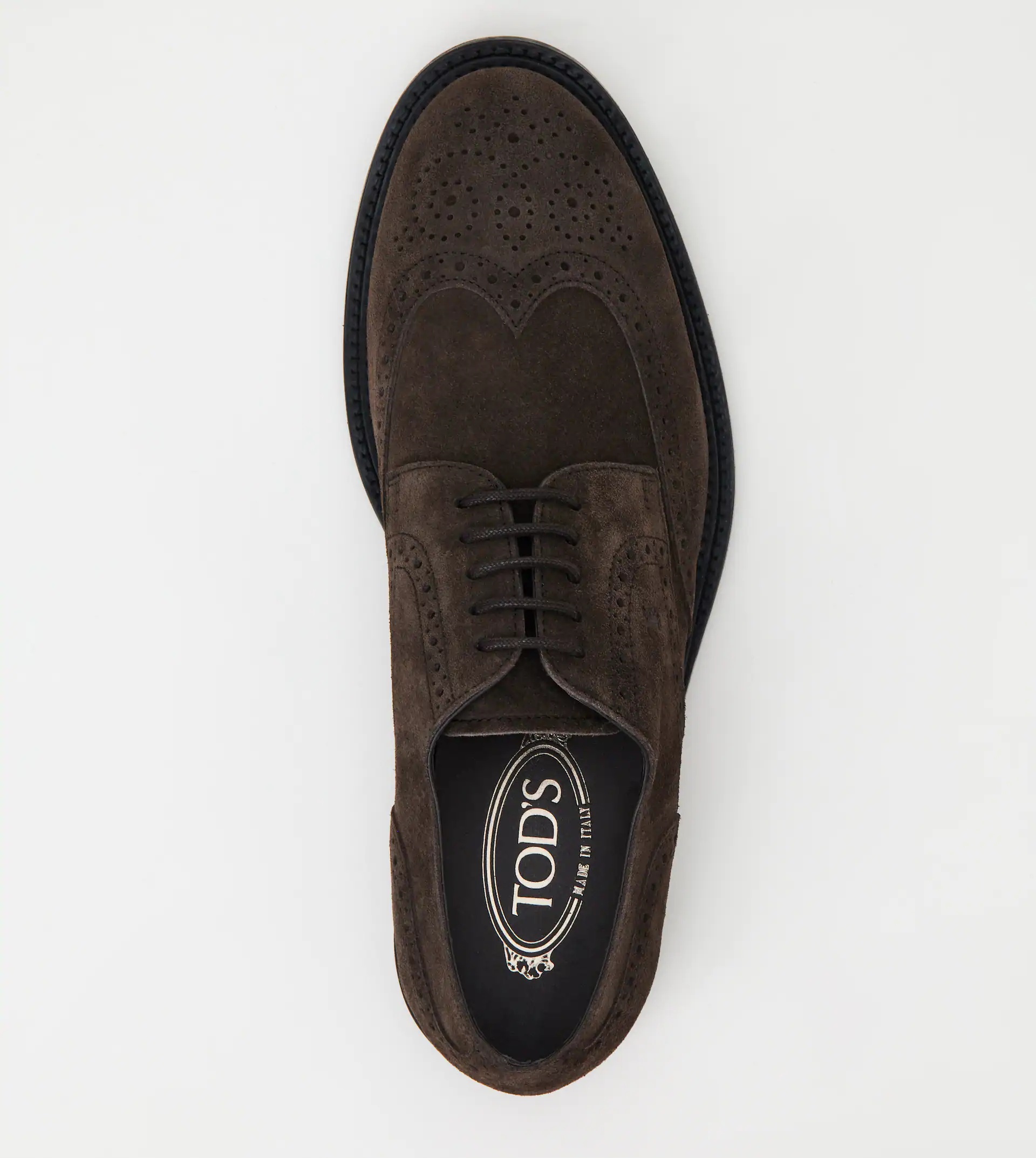 LACE-UPS IN SUEDE - BROWN - 2