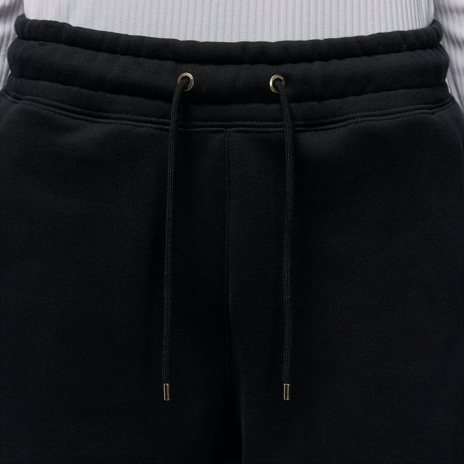 (WMNS) Air Jordan Flight Sweatpants Asia Sizing 'Black' FD7225-010 - 4
