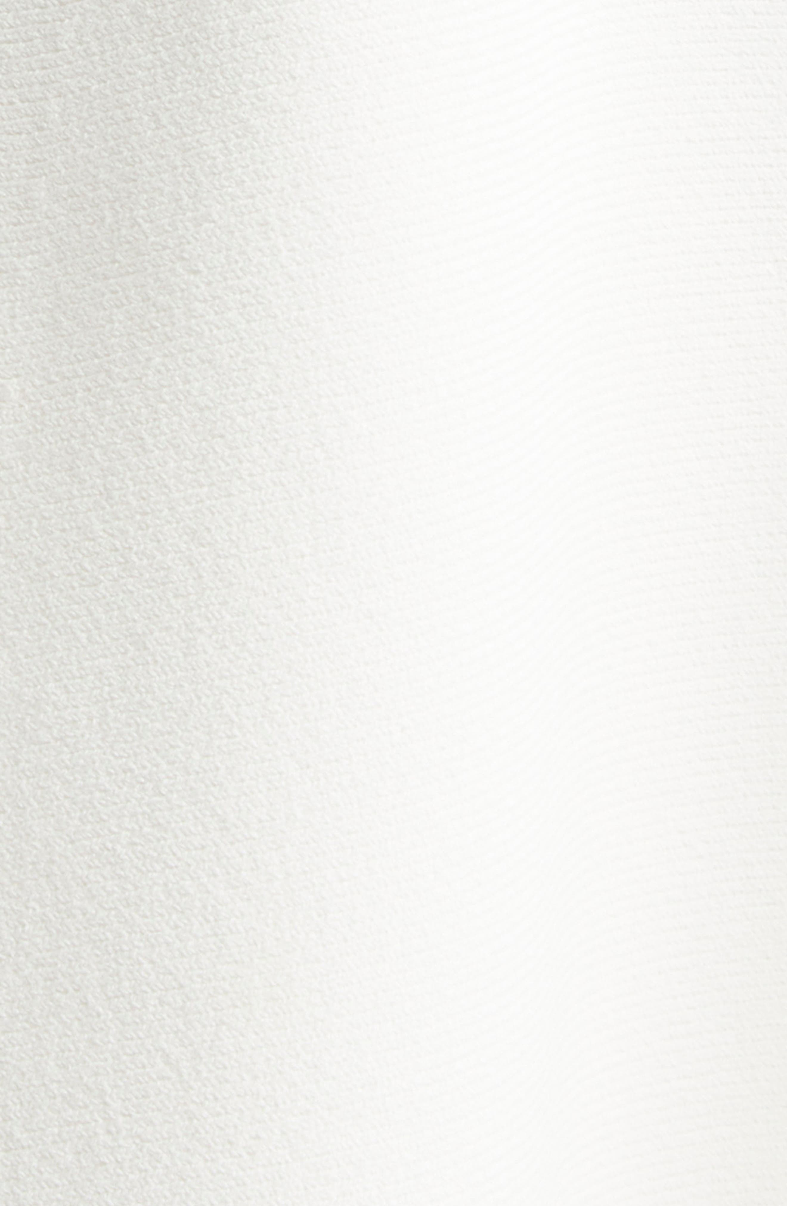 McQueen Jersey Fit & Flare Dress in Ivory at Nordstrom - 6