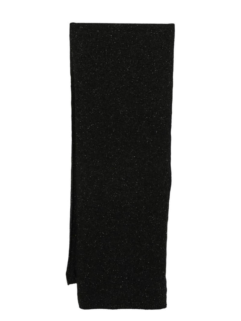 tweed knit scarf 1