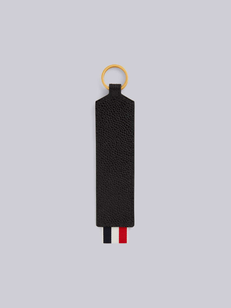 Black Pebbled 4-Bar Stripe Key Holder 3