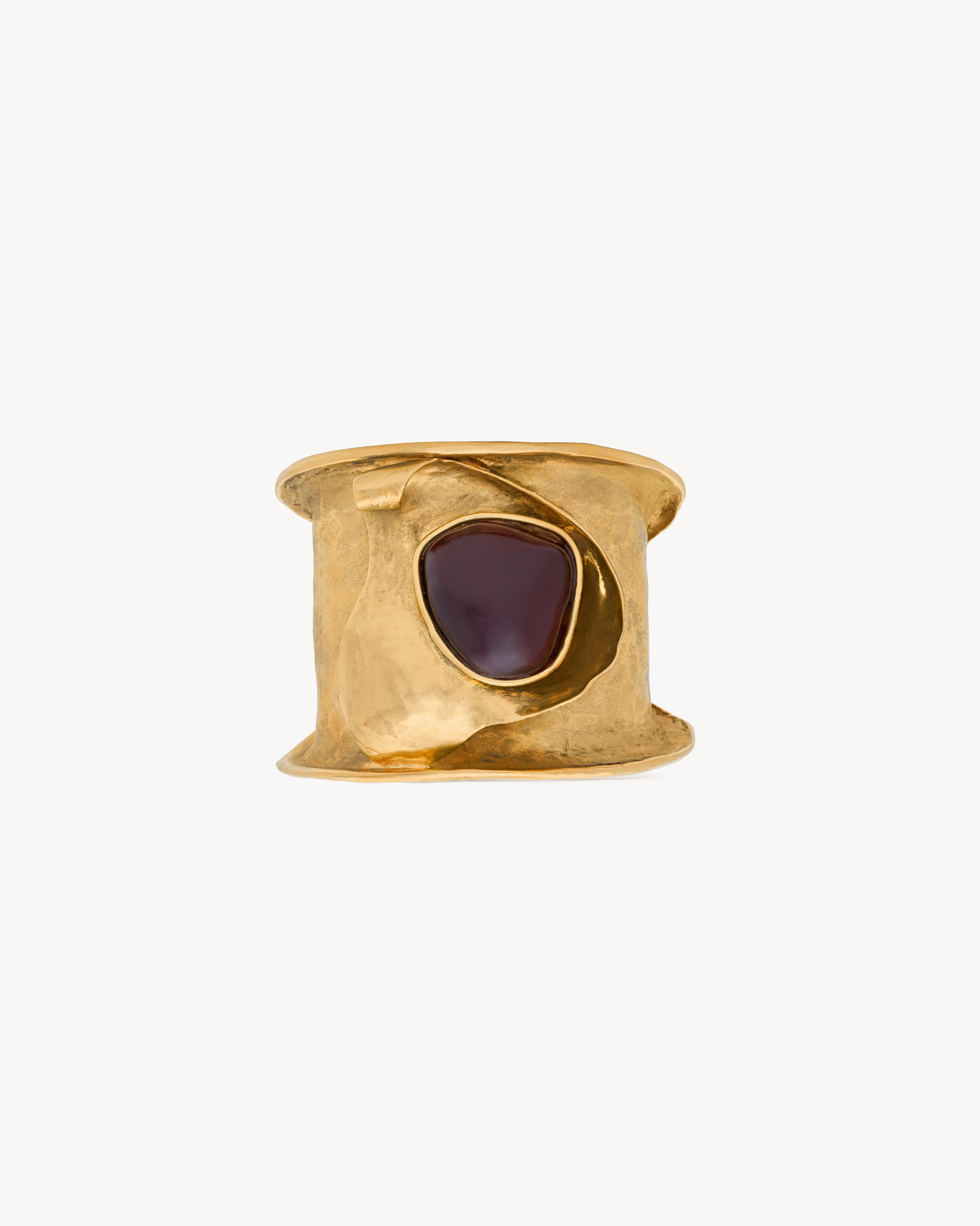 PETAL CUFF IN RESIN AND METAL - 4