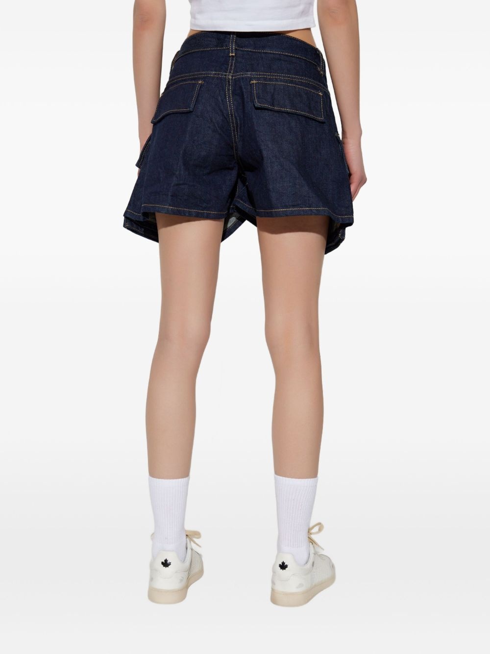Icon denim shorts - 4