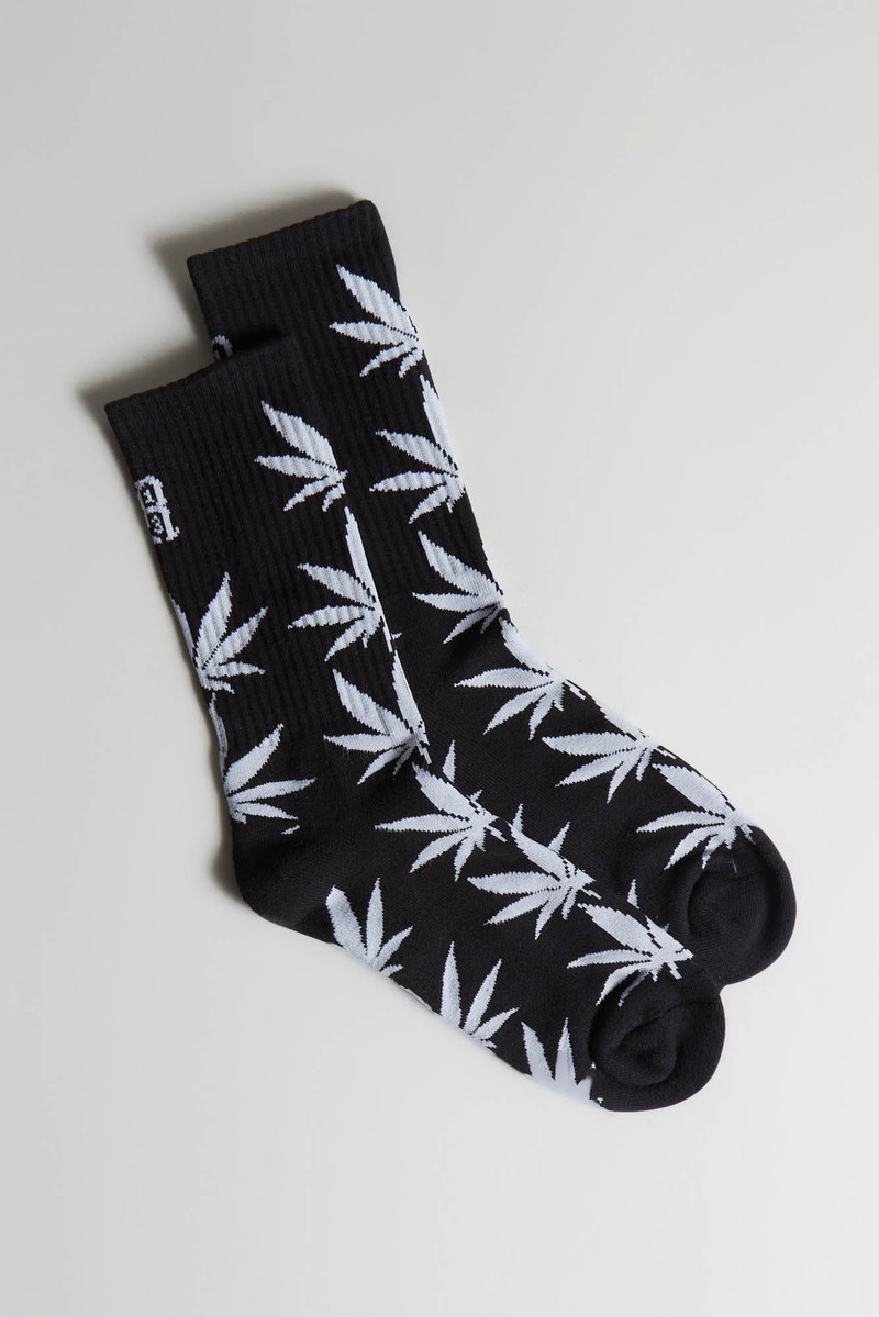 R13 MARY JANE SOCKS - "FADED" BLACK 1