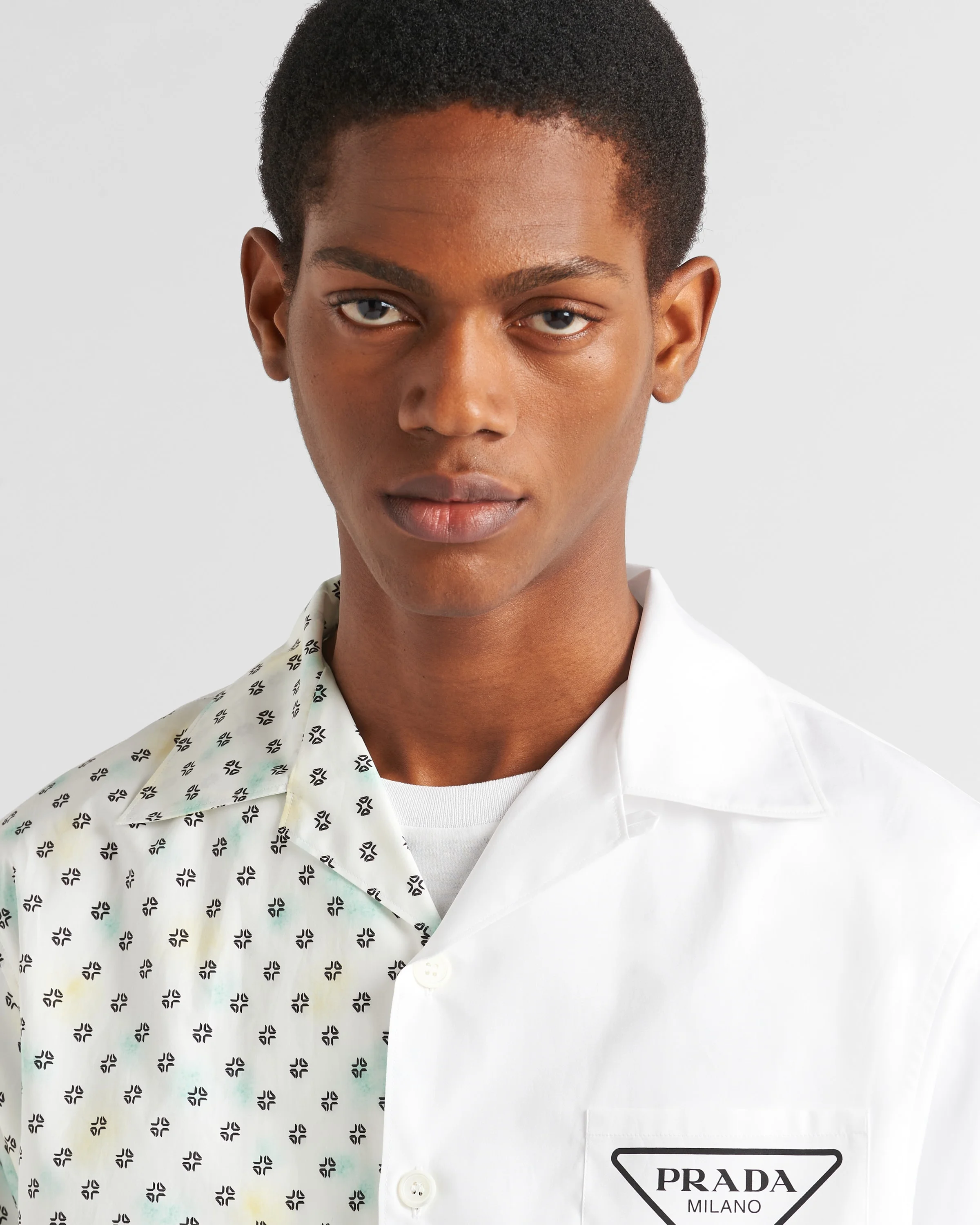 Prada Double Match cotton shirt | REVERSIBLE