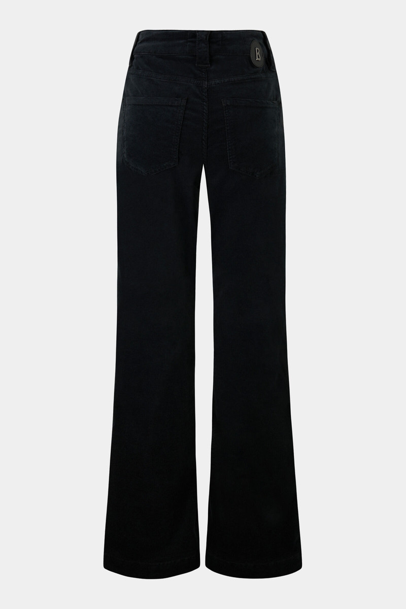 BOGNER Devin velvet trousers in Black outlook