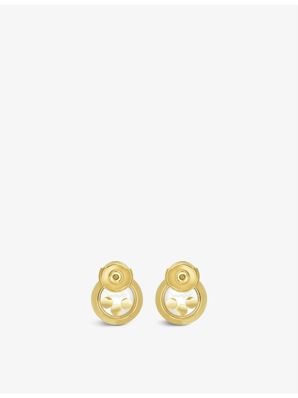 Happy Diamonds 18ct yellow-gold and 0.30ct diamond earrings - 3