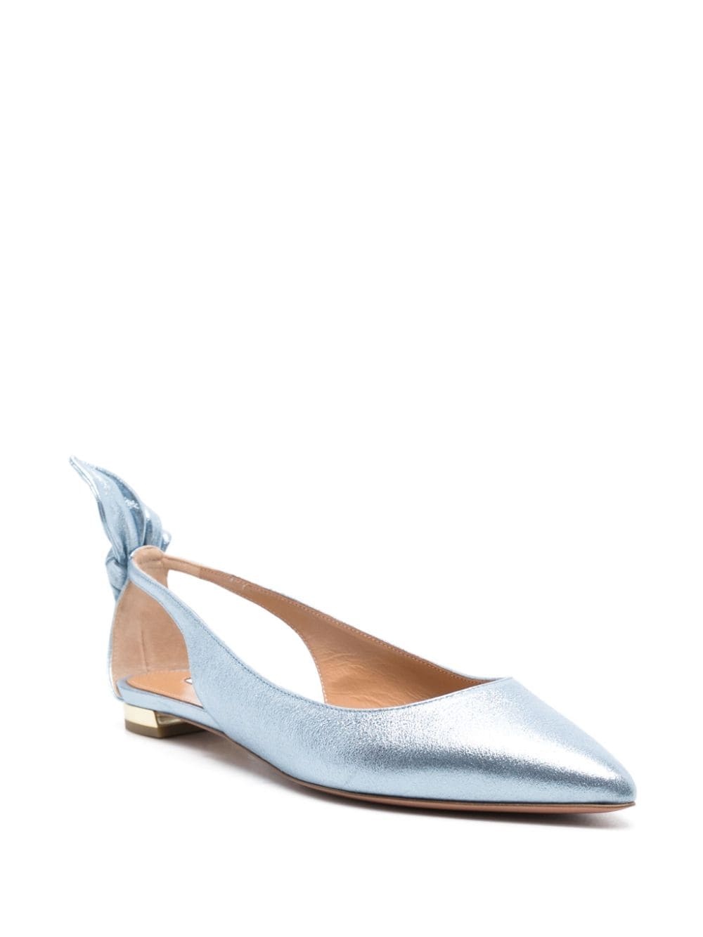 Bow Tie leather ballerinas - 2