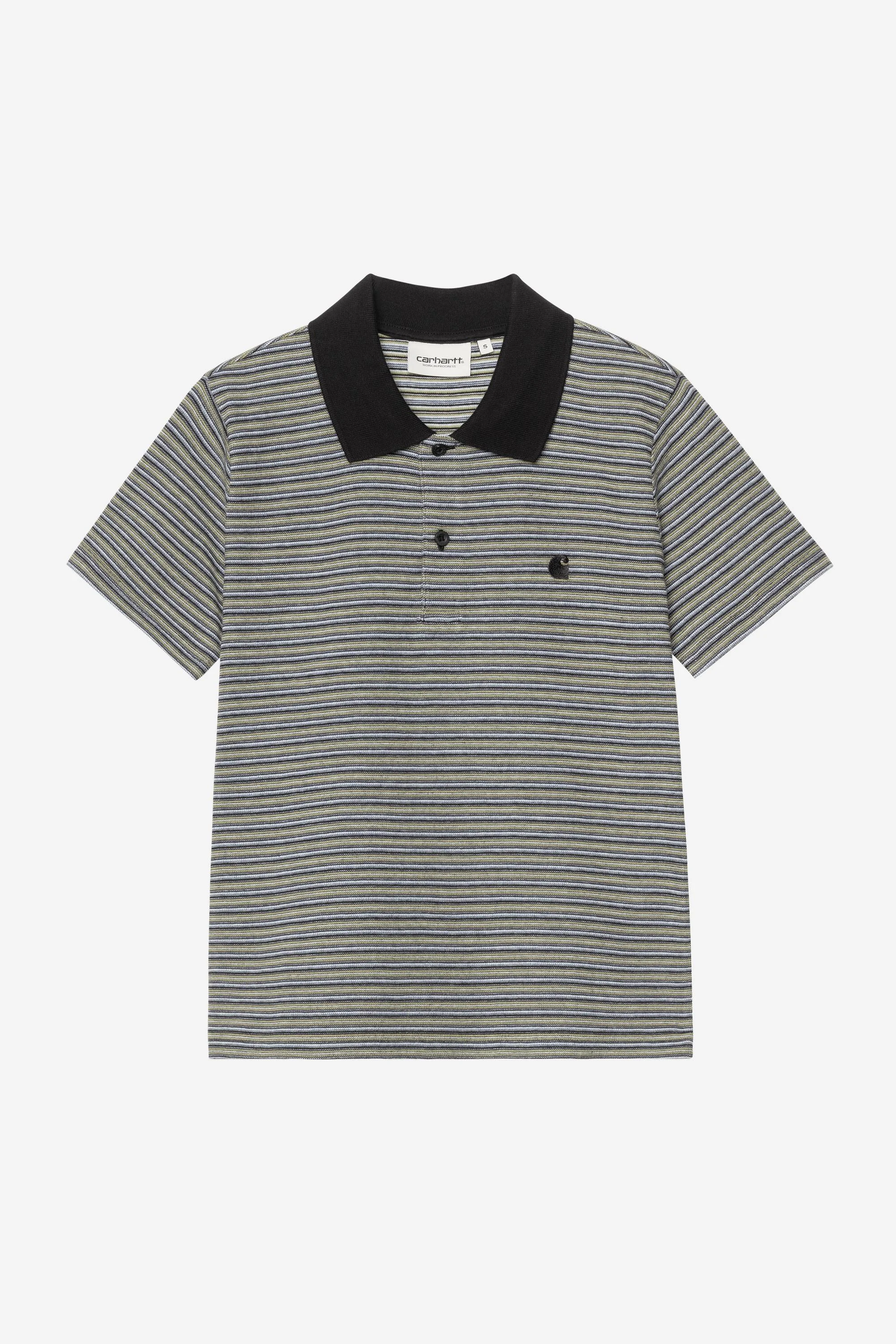 Women’s Short Sleeve Dion Stripe Polo - 1
