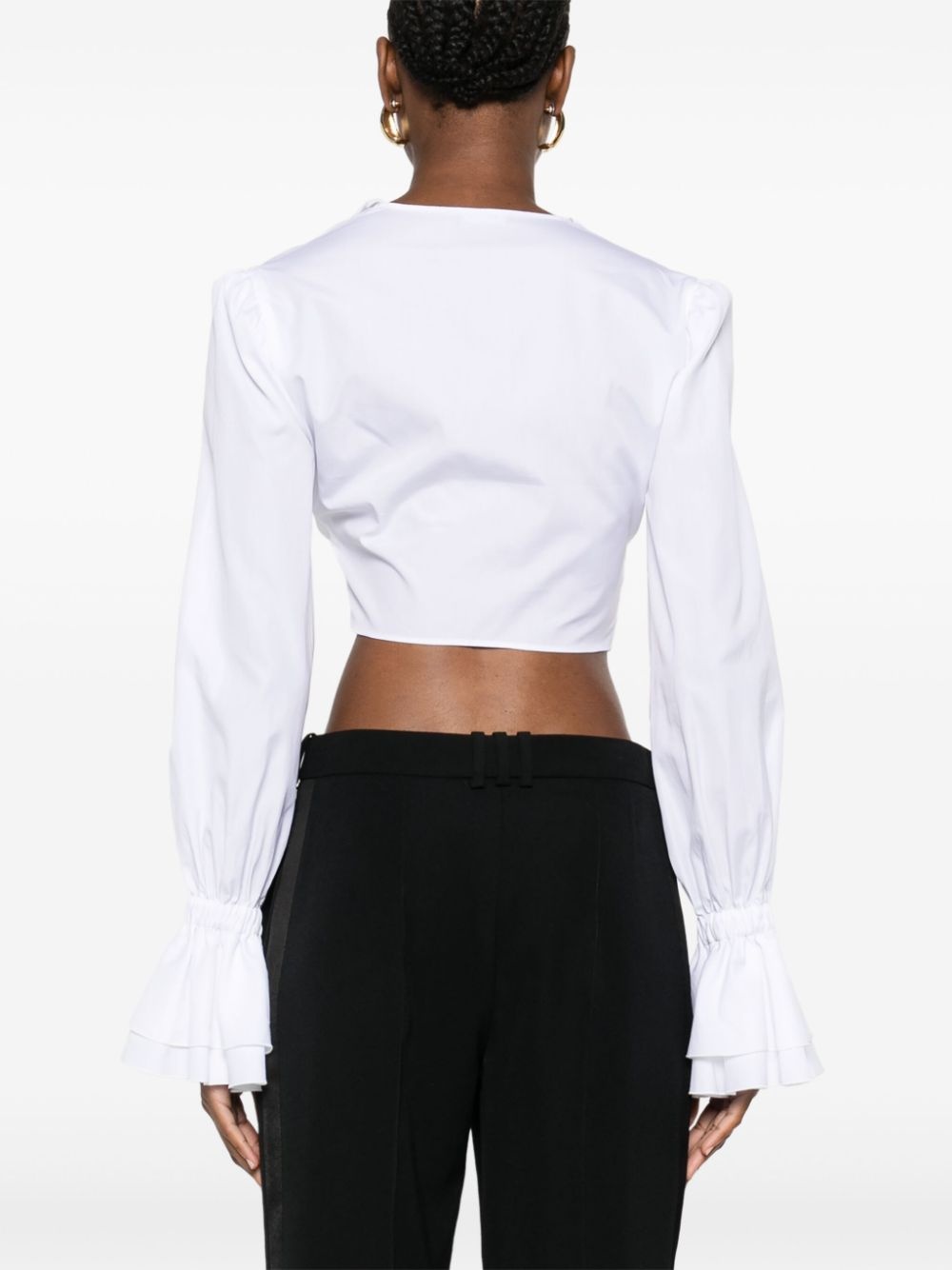 ruffled blouse - 4