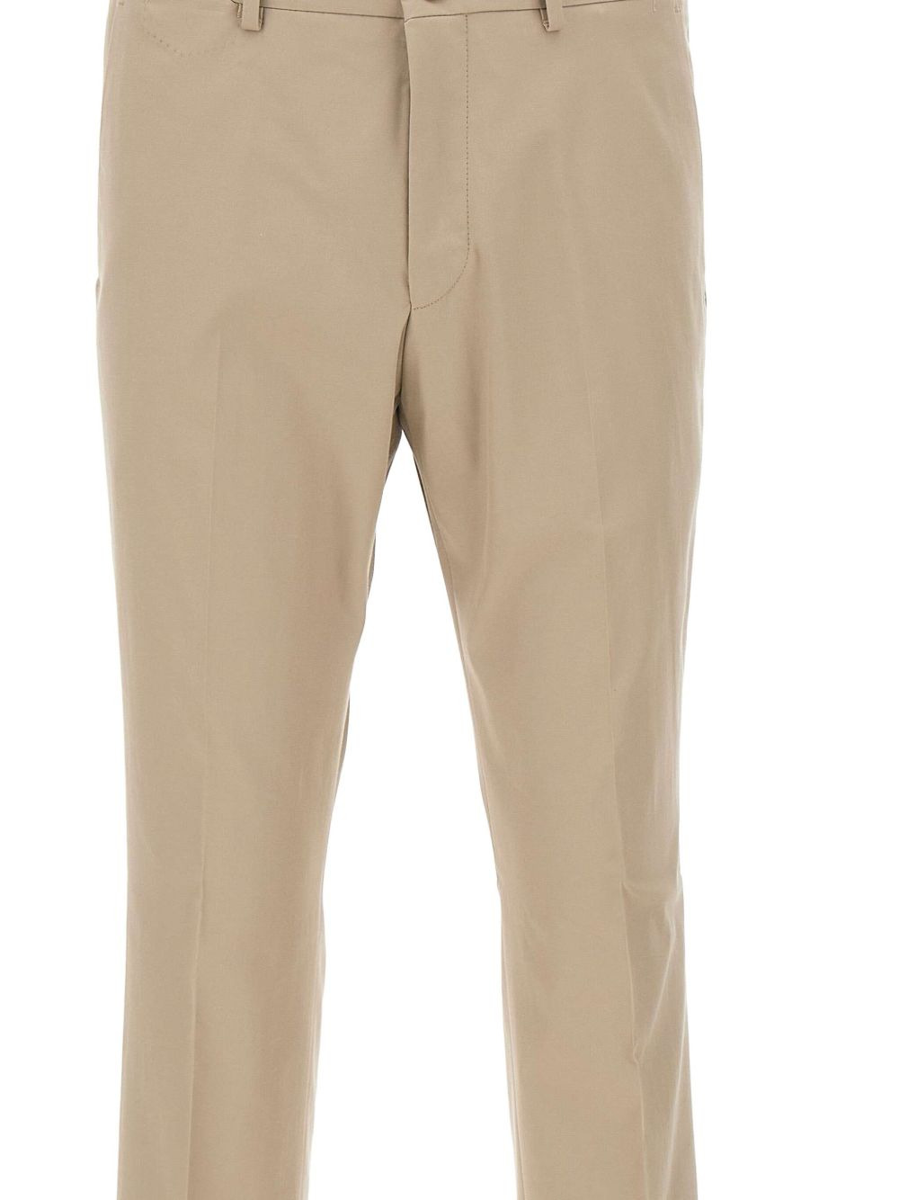 side-pocket straight trousers - 4