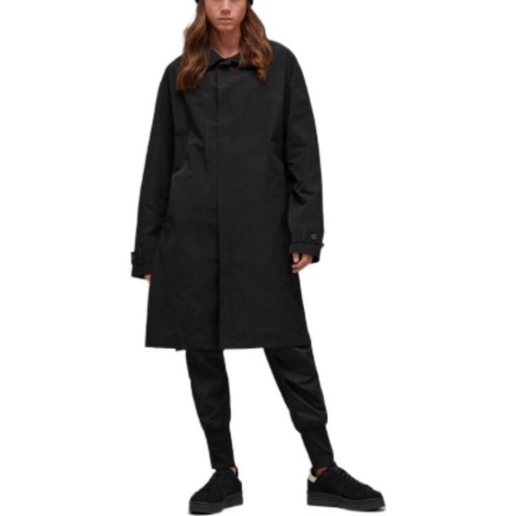 adidas Y-3 Classic Dorico Nylon Car Coat 'Black' HN4328 - 2