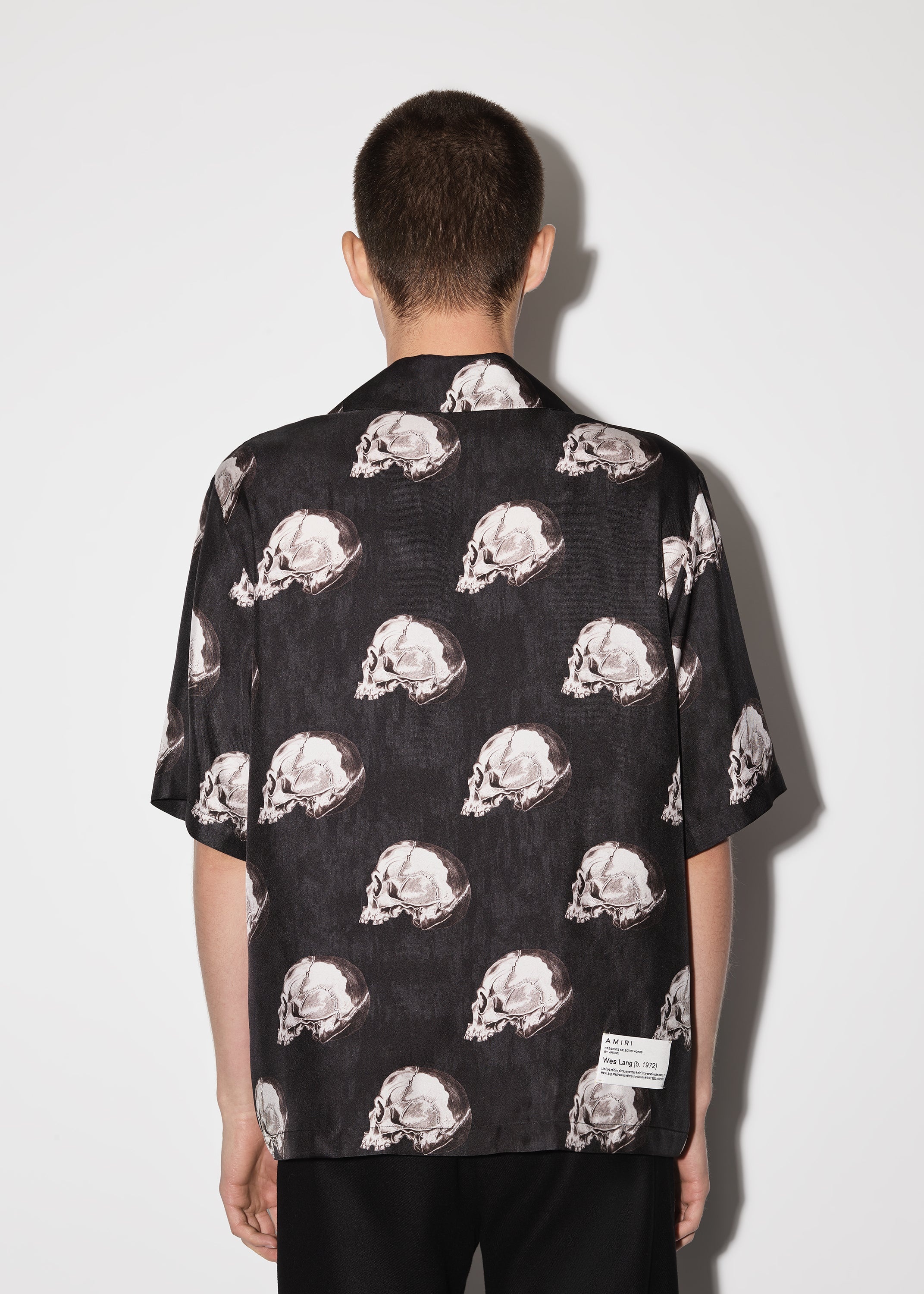 ALL OVER SKULL BOWLING SHIRT - 4