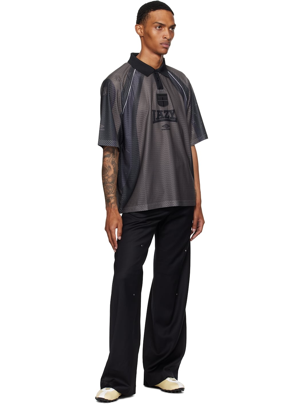Brown & Black 97/98 'Lazy' Polo - 4