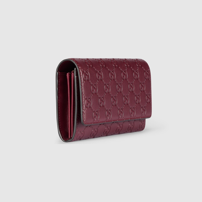GG Emblem continental wallet 3