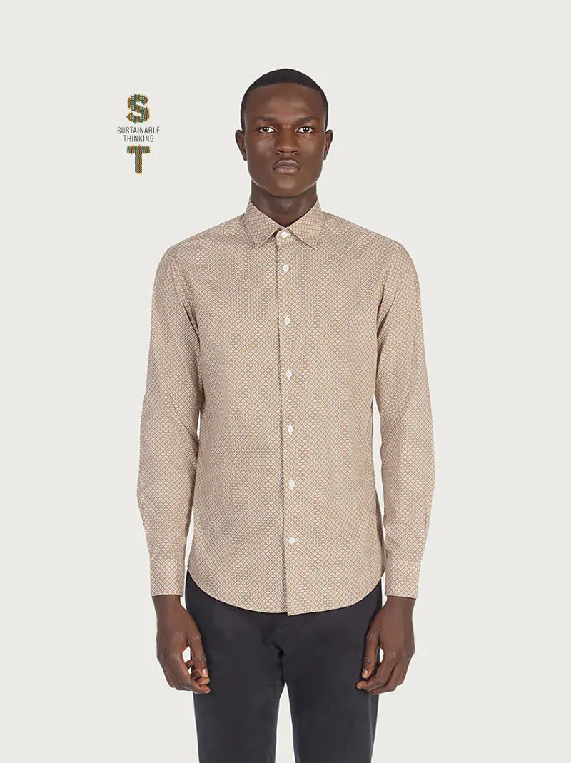 FERRAGAMO SHIRT WITH FOLIAGE PRINT outlook