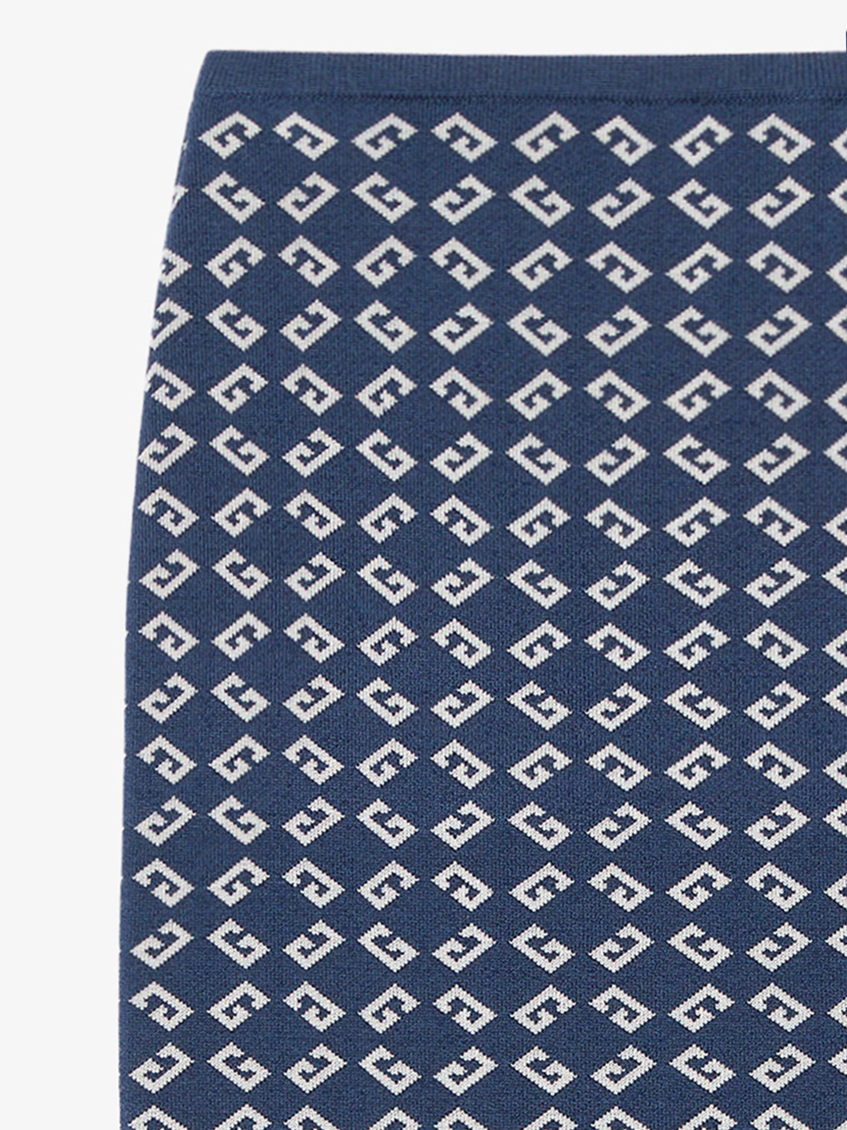 SKIRT IN MONOGRAM 72 JACQUARD - 4