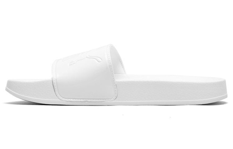 PUMA (WMNS) PUMA Leadcat Patent Slide White 367282-02 outlook