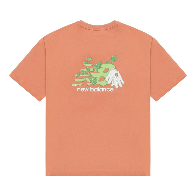 New Balance New Balance Graphic Logo Casual Tee 'Orange' AMT31330-SCE outlook