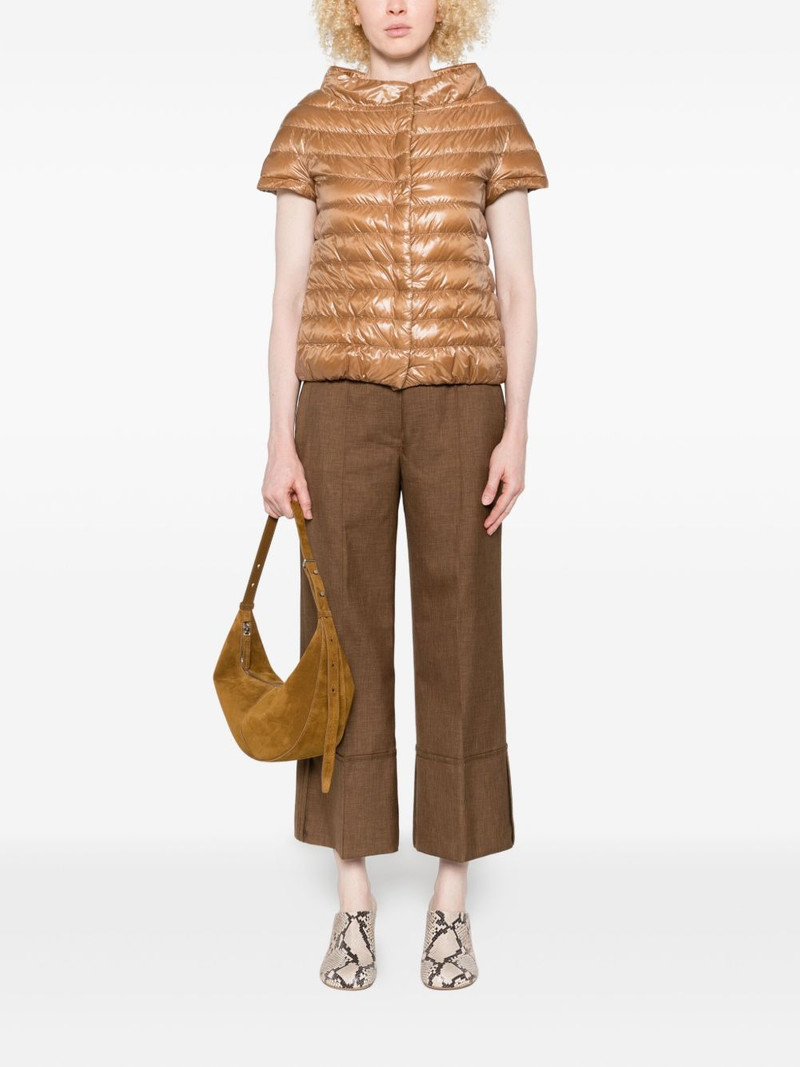 Herno short-sleeve quilted jacket outlook