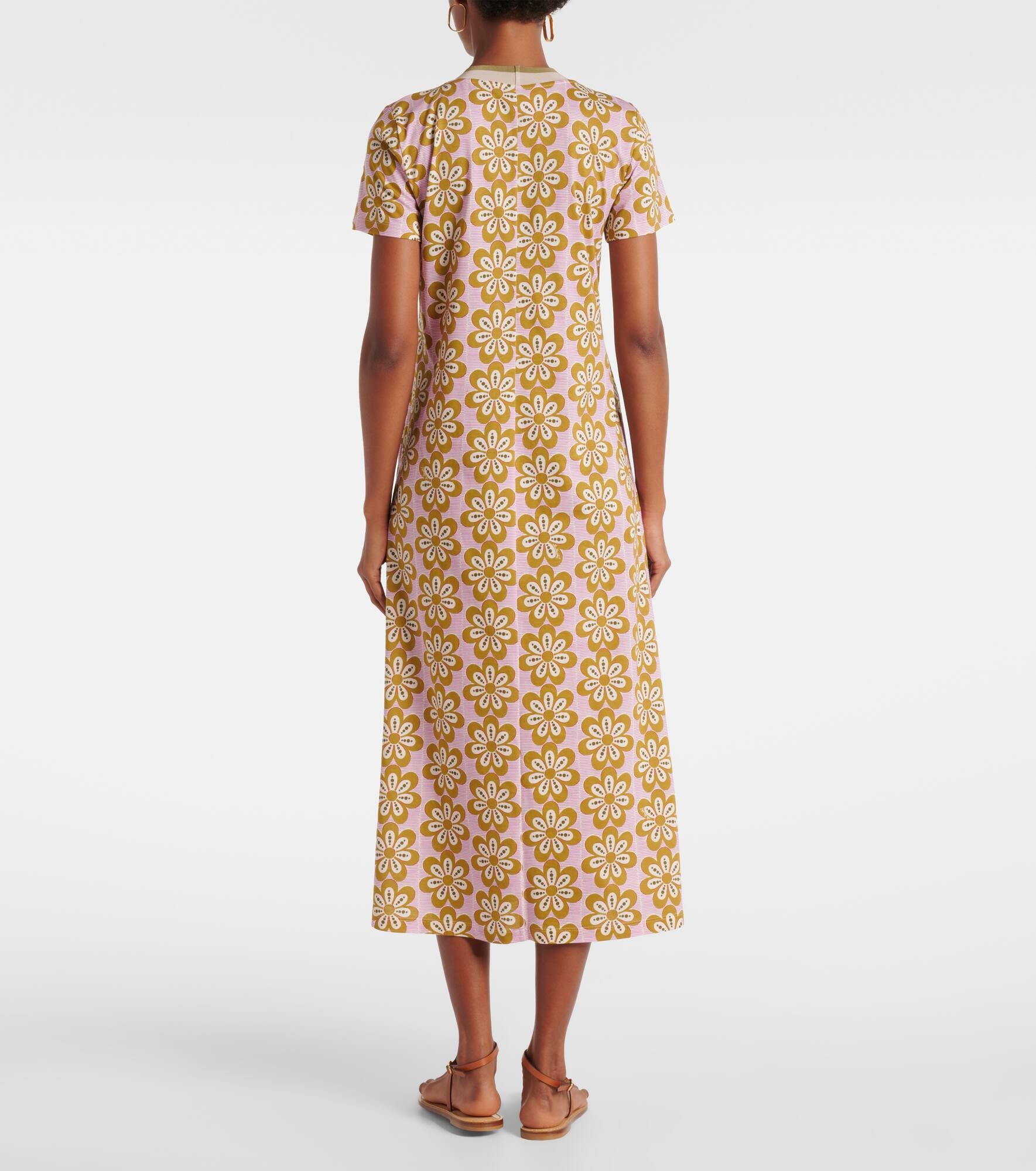 Sporty Swing cotton midi dress - 3