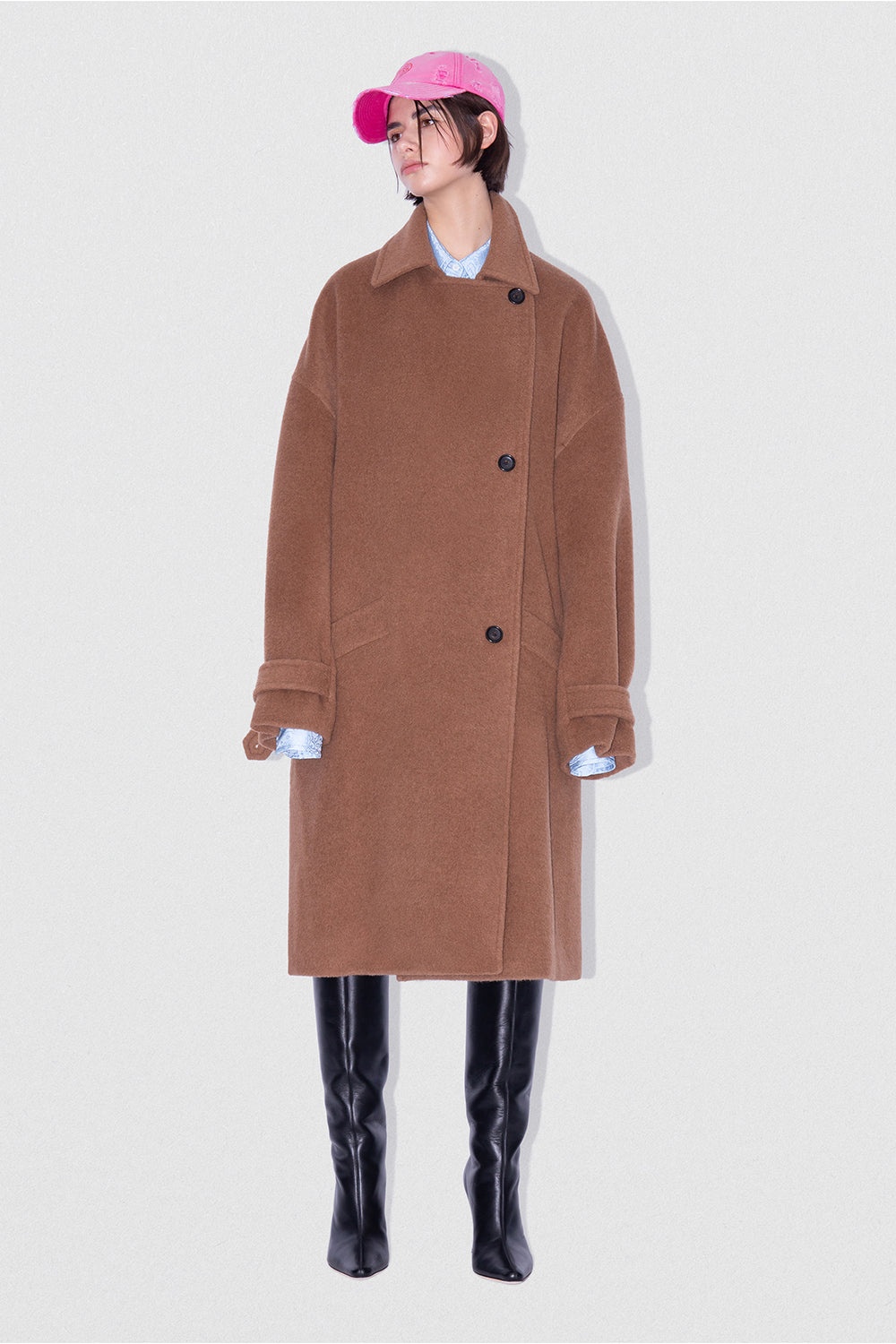 CONRAD COAT MACCHIATO ALPACA BLEND - 3