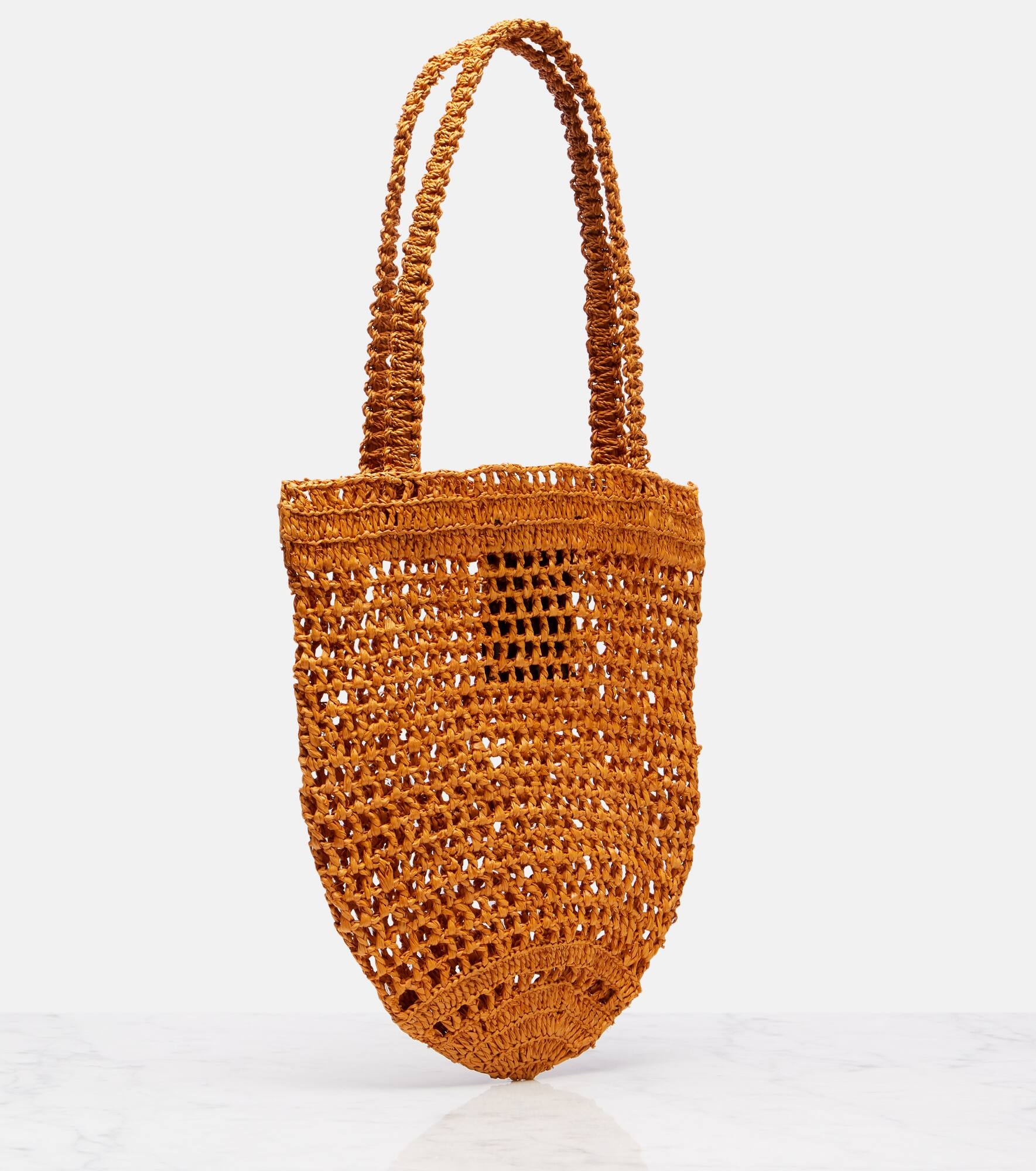 Summer Banana raffia tote bag - 4