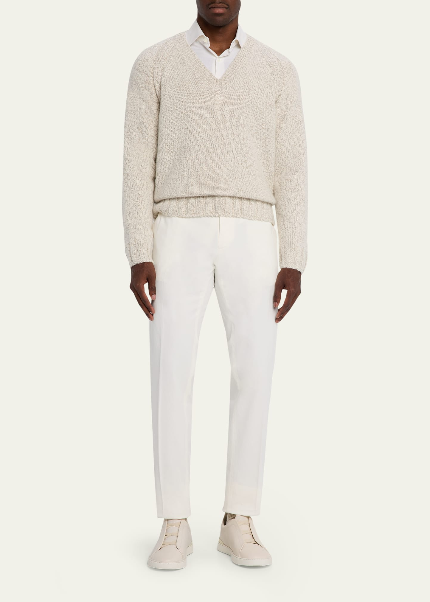 Men's Slim Flat-Front Pants - 2