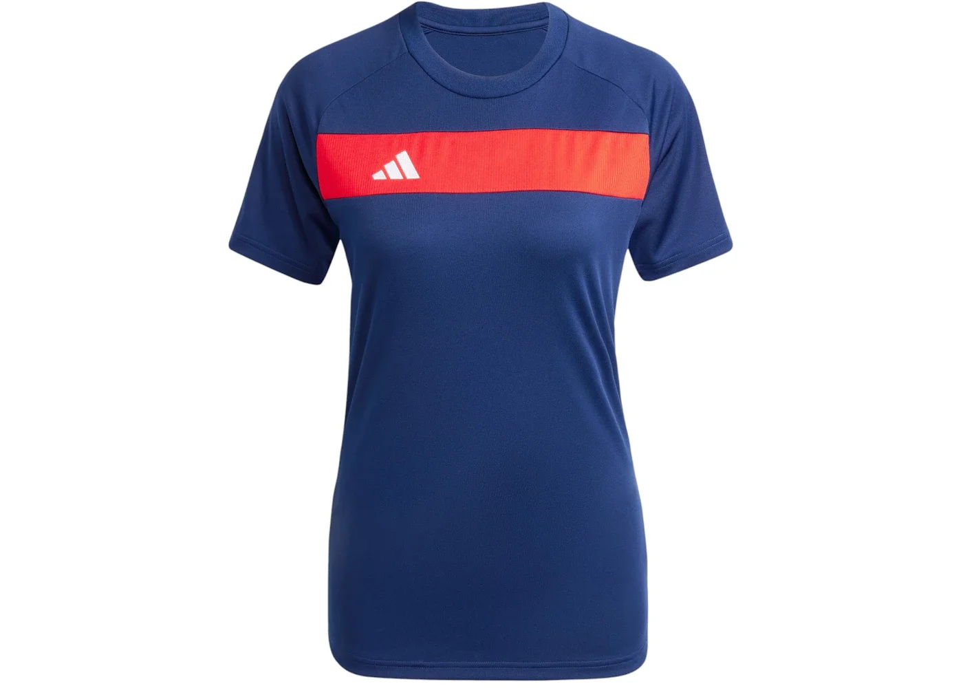 adidas Women's Tiro 25 Essentials Jersey Team Navy/Red - 1