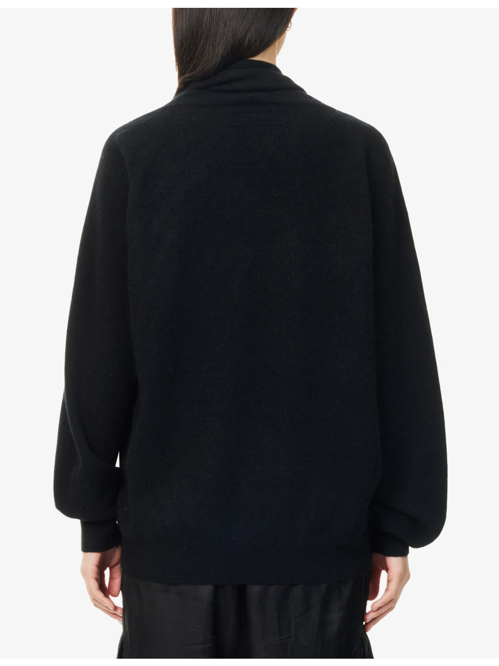 Cross V-Neck Cashmere Jumper - 4