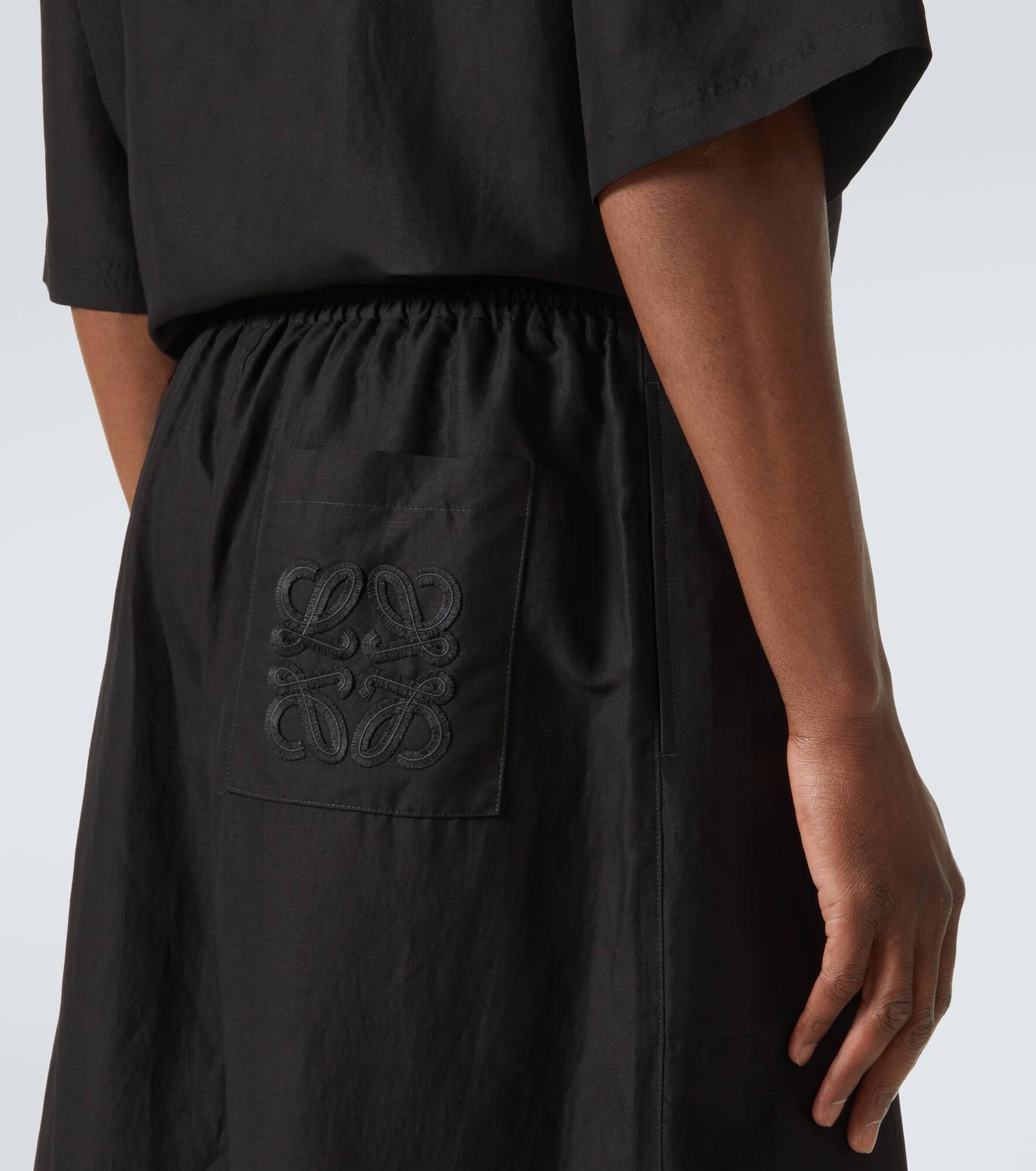 Paula's Ibiza cropped toile wide-leg pants - 5