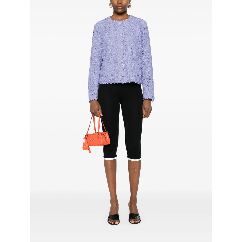 Etro Purple Jackets - Cropped Jackets Women - 2