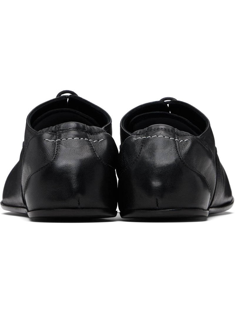 Black Leather Oxfords 2