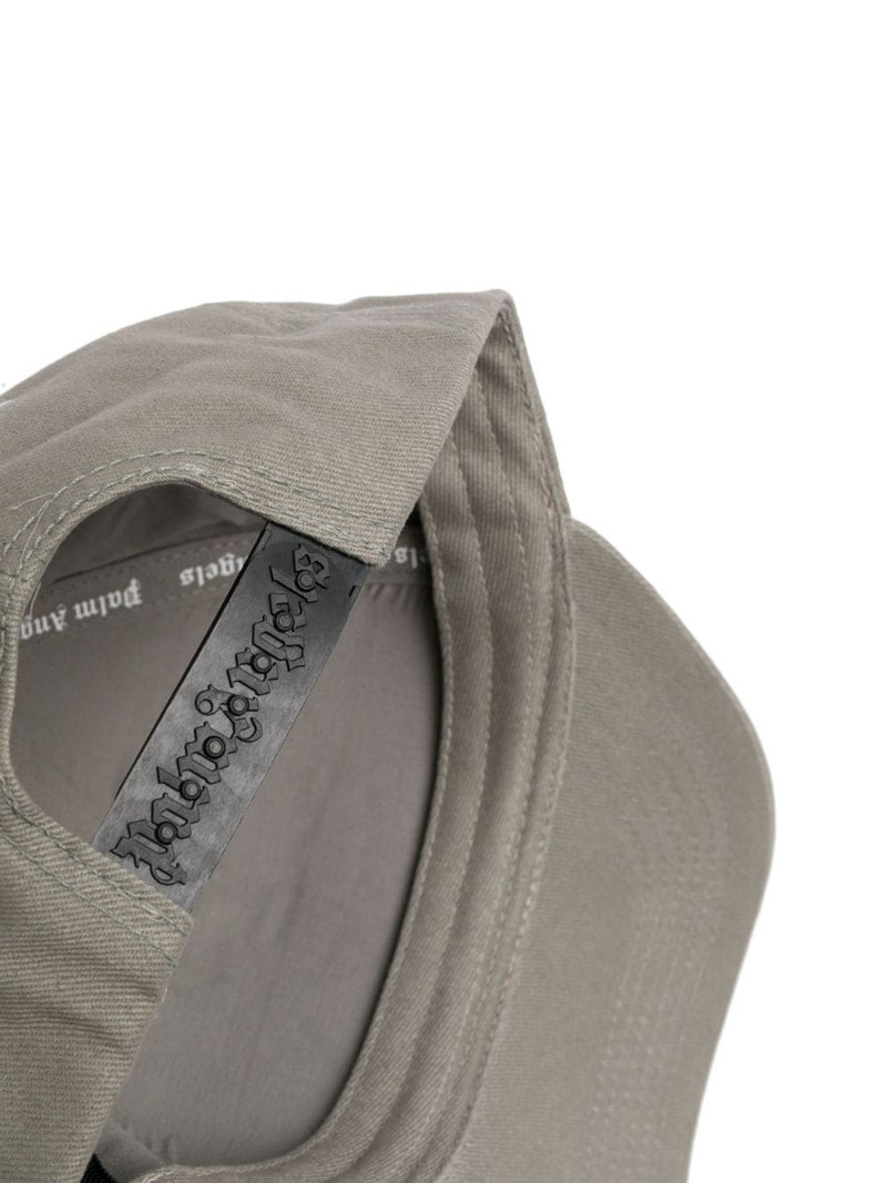 Palm Angels logo-patch baseball cap outlook