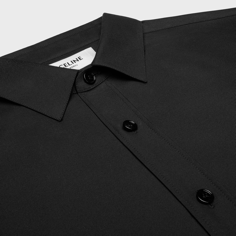 relaxed shirt IN silk twill 3