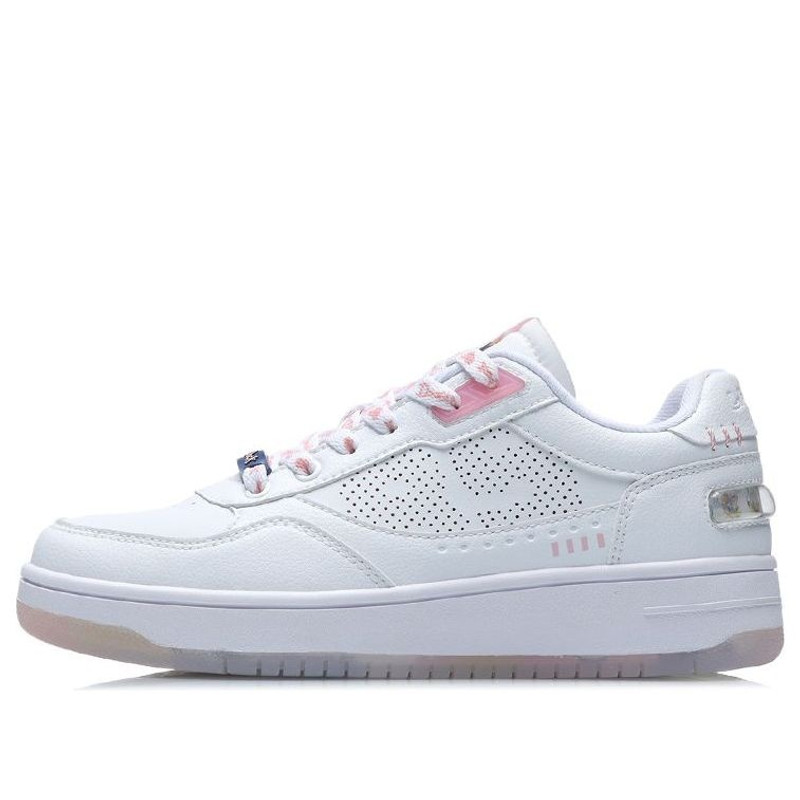(WMNS) Li-Ning Classic Low X Disney 'White Pink' AGCR204-2 - 1