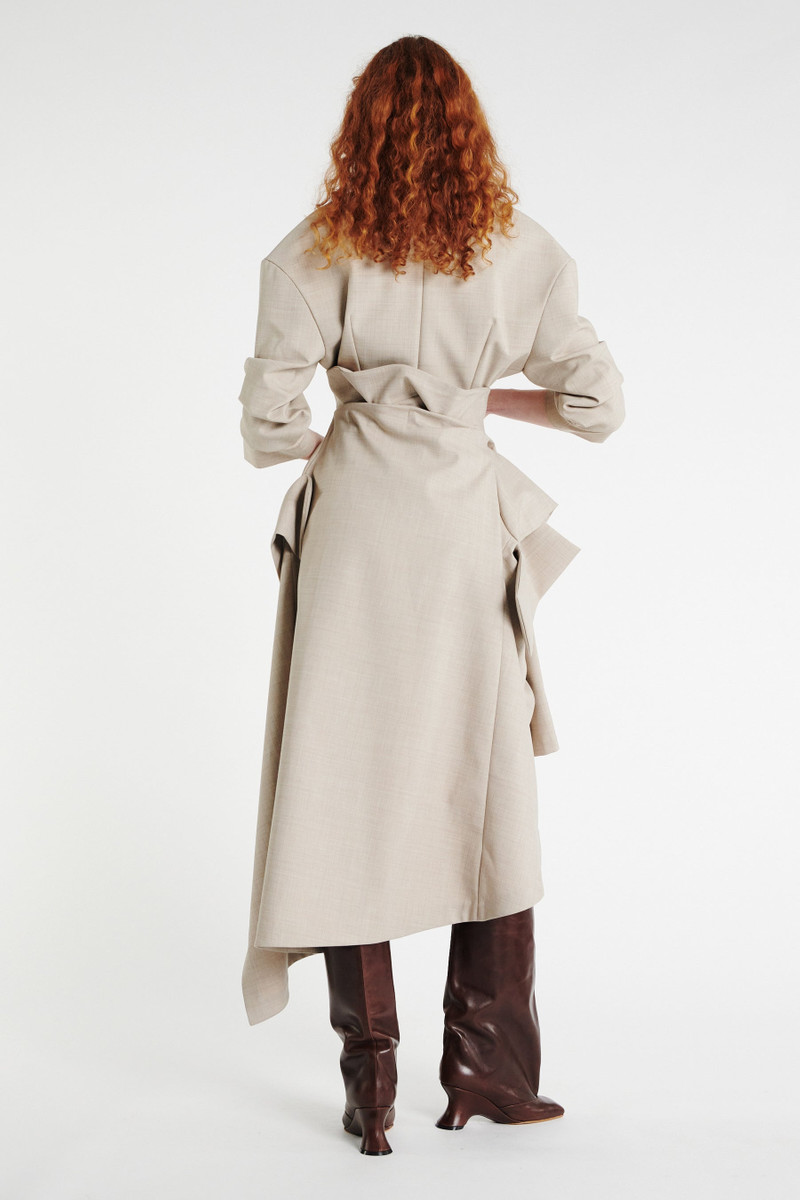 SHIRT SKIRT BEIGE MELANGE 2