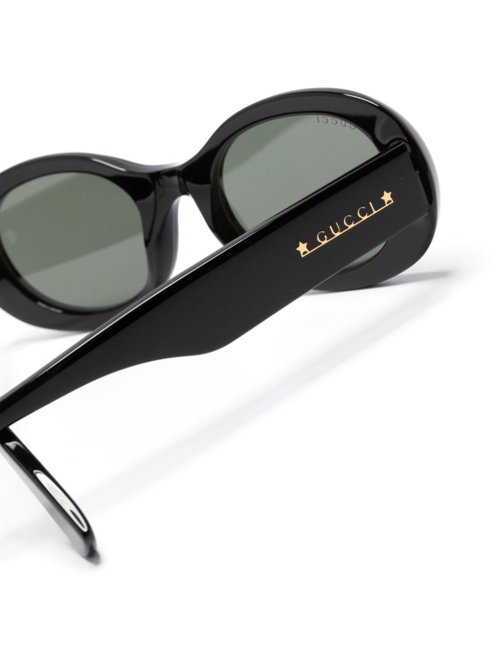 oval-frame sunglasses - 3