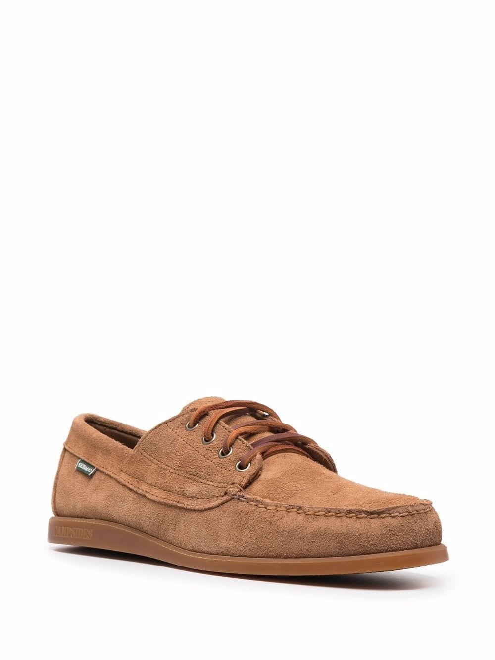 lace-up boat shoes - 2