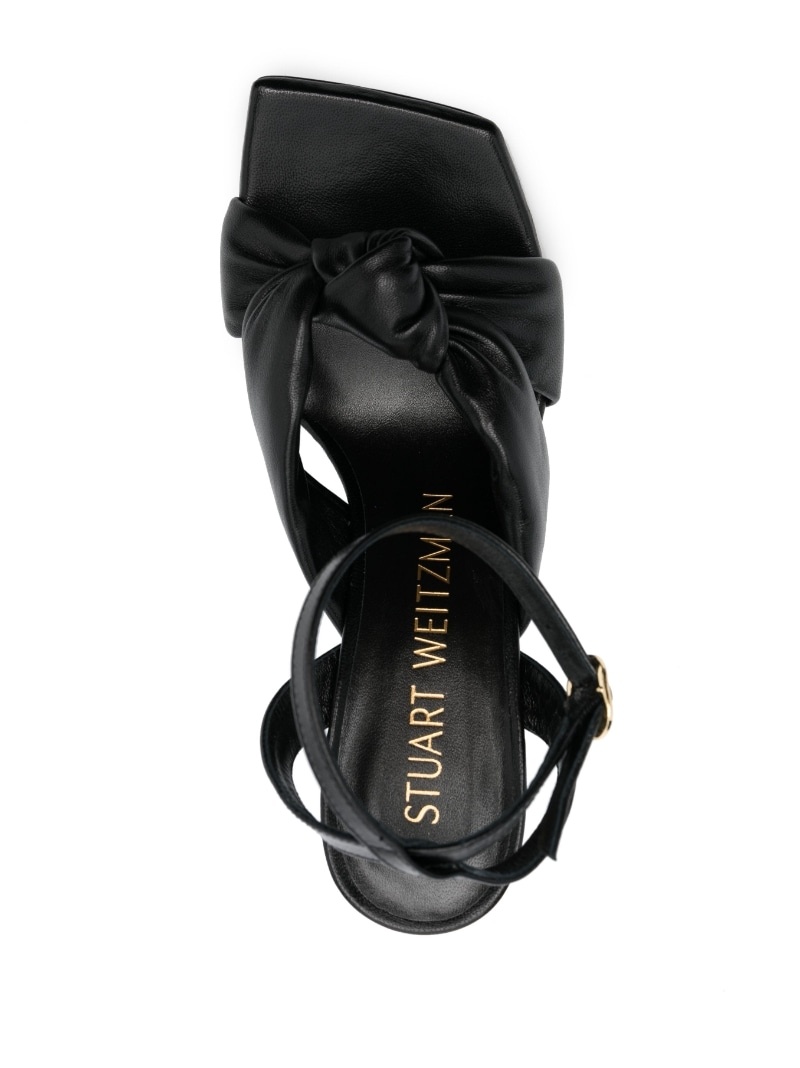 Playa 110mm leather sandals - 4