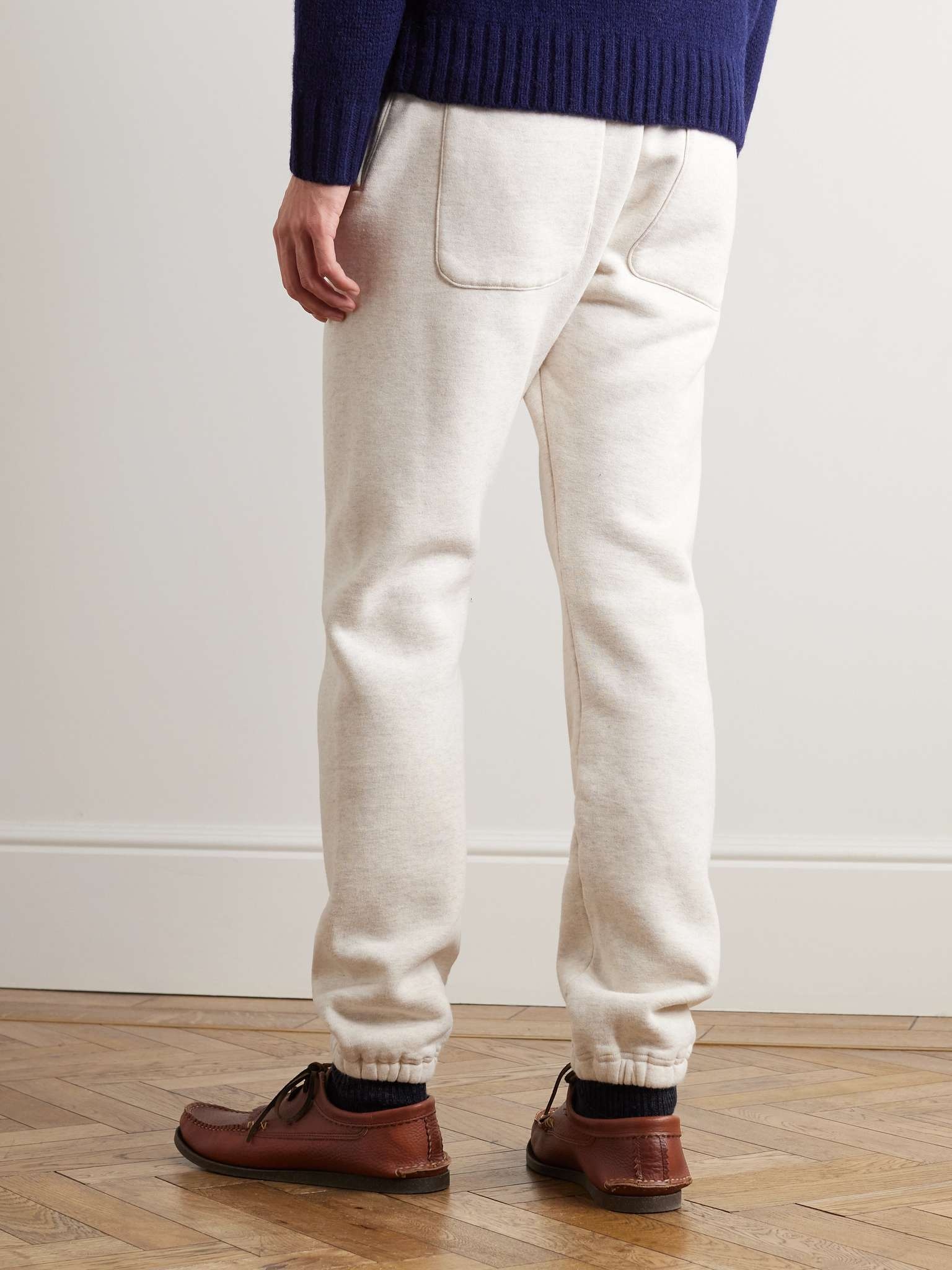 Tapered Cotton-Jersey Sweatpants - 3